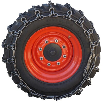 Peerless 0342996 Wide Base Skid Steer 15'' - 16.5'' Square 2-Link Tire Chains