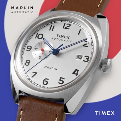 Pre-owned Timex Tw2v62000 Marlin Jet Automatic