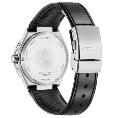 Pre-owned Citizen Attesa Eco-drive Bu0060-09h Silver Black Solar Men's Watch In Box