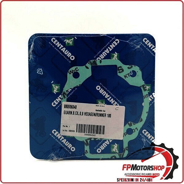 GUARNIZIONE BASE CILINDRO PER GILERA RUNNER FXR 180 2T 0,8 CENTAURO 880B06048