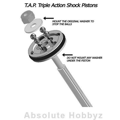 Fioroni T.A.P. 8x1.3mm 4-Balls - Fits KYO/AS/XR/7R - FIO-OT-UR1040