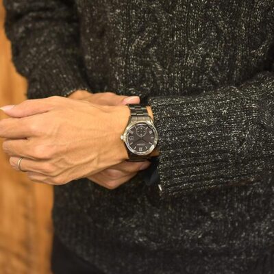 Pre-owned Citizen Collection Eco-drive Bv1125-97h Black Solar Men Watch In Box