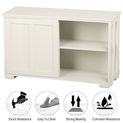 Sideboard Buffet Server Storage Cabinet Kitchen Cupboard TV Side Table, Used