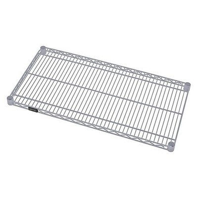 Wire Shelf 14 x 72 Inch Chrome Steel Shelving Rack Shelf 800 lb Capacity NSF