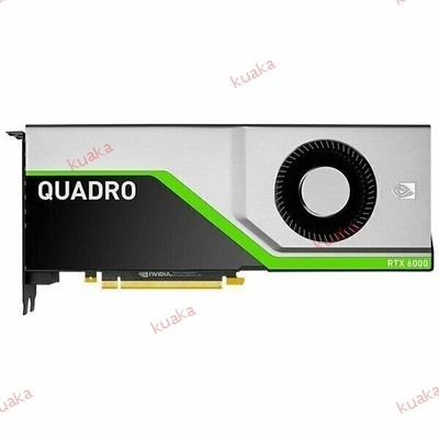 NVIDIA QUADRO RTX 6000 TURING GPU GRAPHICS CARD 24GB RETAIL Full Height Tracing