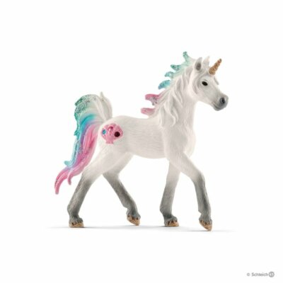 70572  Sea Unicorn foal horse Bayala The World of Elves Schleich