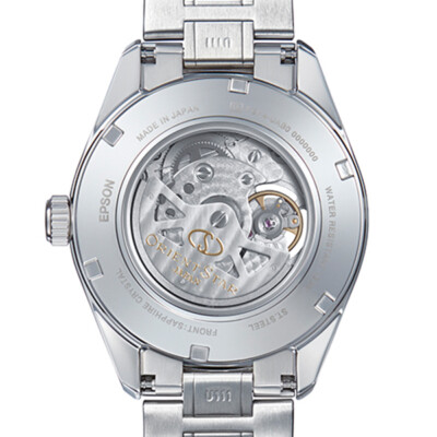 Pre-owned Orient Star Modern Skeleton Rk-av0005n Black Automatic Men's Watch In Box