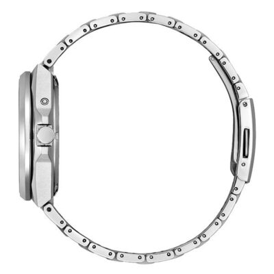 Pre-owned Citizen Attesa Bu0060-68e Eco-drive Triple Calendar Moon Data Titanium Men Watch