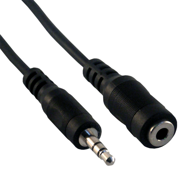 Cavo Prolunga Spinotto Jack 3,mm Maschio-Femmina Lunghezza 3m hsb
