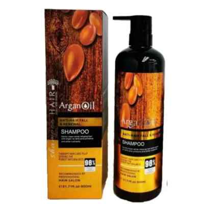 Lightness Argan Oil Anti Hair Fall & Renewal Shampoo (900ml)