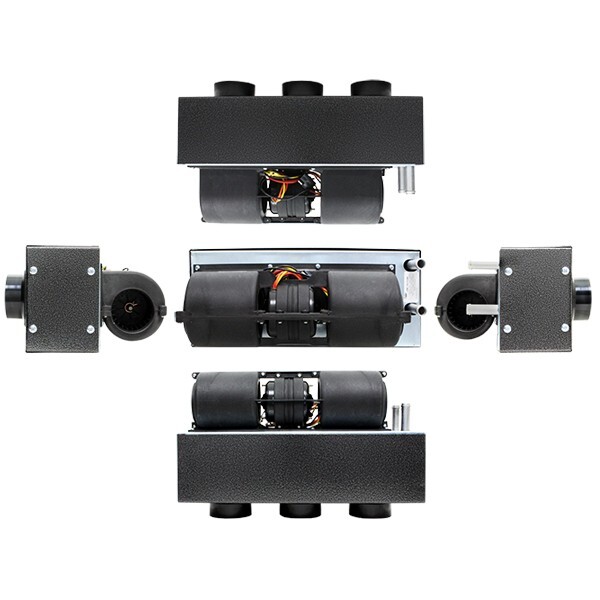 High Output AH545 Heater 30,000 BTU Heater 12 Volt Ag Bus Vans Boat Dual Fan