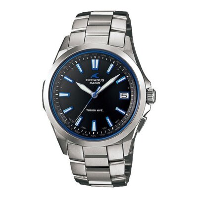 Pre-owned Casio Oceanus Ocw-s100-1ajf Men's Solar Power Titanium Watch Jdm
