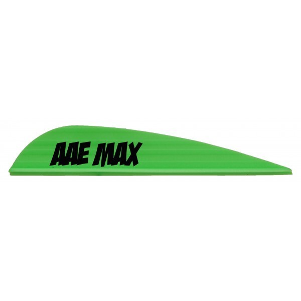 AAE MAX SEALTH 2.7" VANES - WHITE, BRIGHT GREEN, FIRE ORANGE, RED - 50 PACK