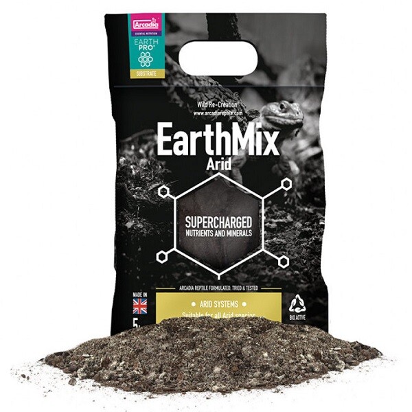 Arcadia Earth Mix / Arid Reptile Substrate Terrarium / Vivarium