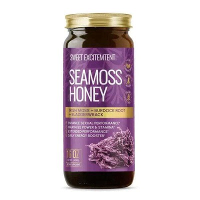Sea Moss Honey with Burdock Root 16 OZ