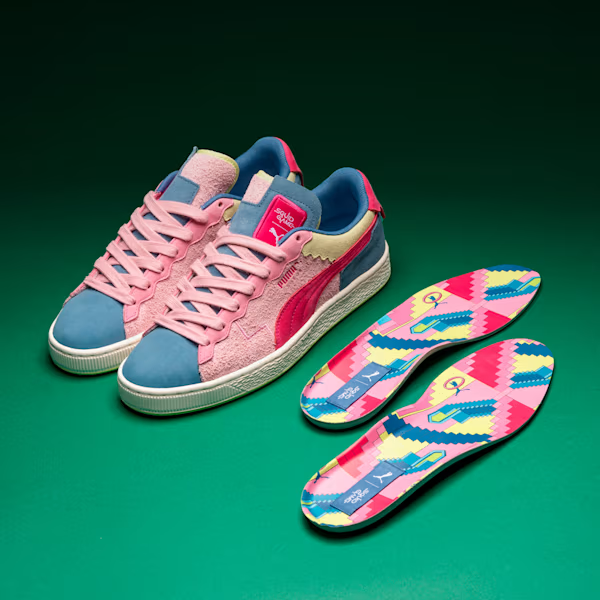 スニーカー PUMA Suede SQUID GAME 5FT0054 PUMA x Squid Game Palermo Athletic Shoe - Warm White