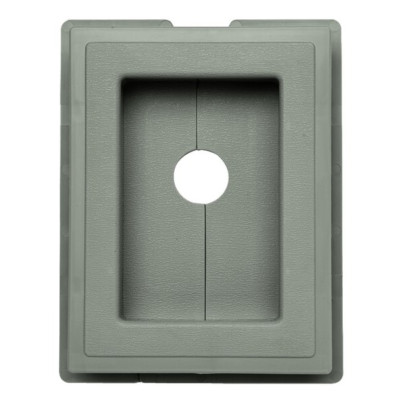 Vinyl Siding Mounting Block Green Sagebrook, Willow Recessed Ply Gem MBLOCKR 170