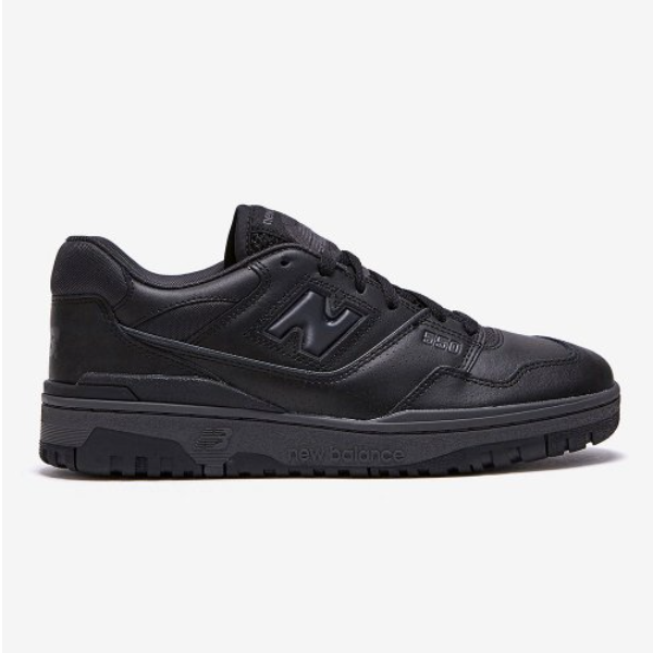 Кожаные туфли New Balance BB550BBB "Triple Black" - Expeditedship