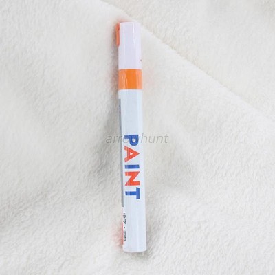 Orange Waterproof Permanent Paint Marker Pen Car Tyre Tire Tread Rubber Outdoor