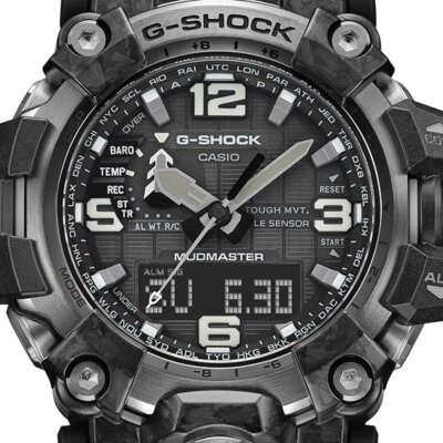 Pre-owned Casio Mudmaster Gwg-2000-1a1jf G-shock  Men's Watch Tough Solar