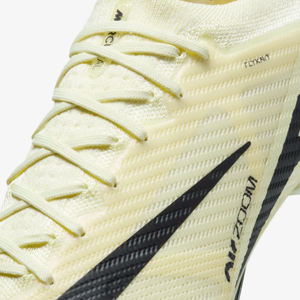 Pre-owned Nike Zoom Mercurial Vapor 15 Elite Fg Soccer Cleats (dj4978-700) Expeditedship In Lemonade / Black