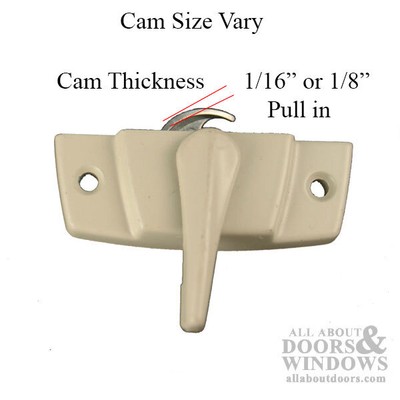 Keeper for sash lock - Beige