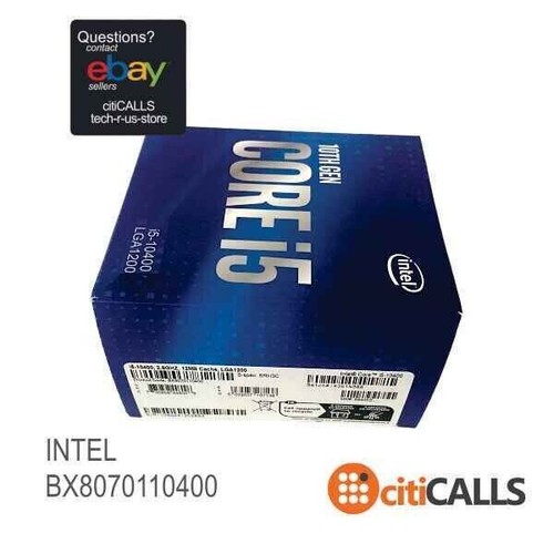 Intel BX8070110400 Core i5 10400 - 2.9 GHz - 6-core - 12