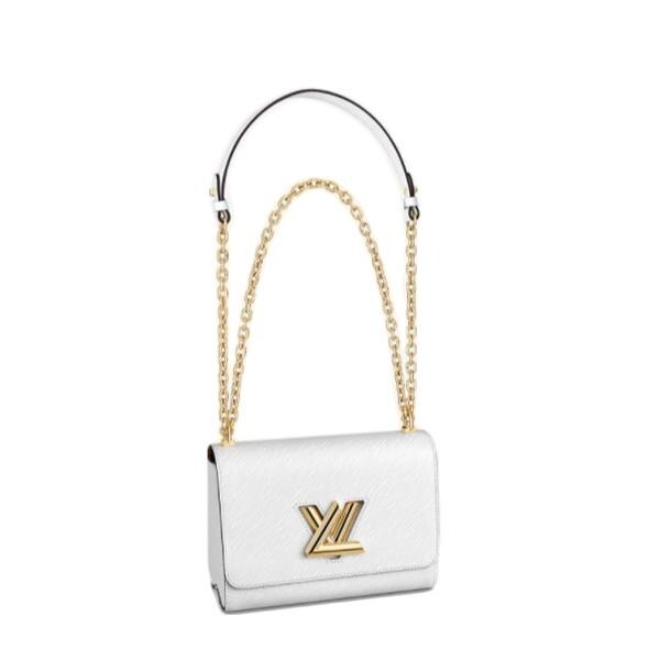 【SALE】 LOUISVUITTON ルイヴィトン ツイストMM LOUIS VUITTON Twist MM M55513 Blanc White Twist Shoulder Bag