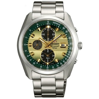 Orient Neo 70's Horizon WV0021TY Men's Watch Gold Dial Analog From Japan New