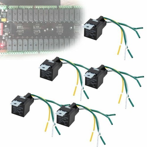 5x KFZ Relais 12V 40A Öffner Schließer Auto Umschaltrelais Wechselrelais