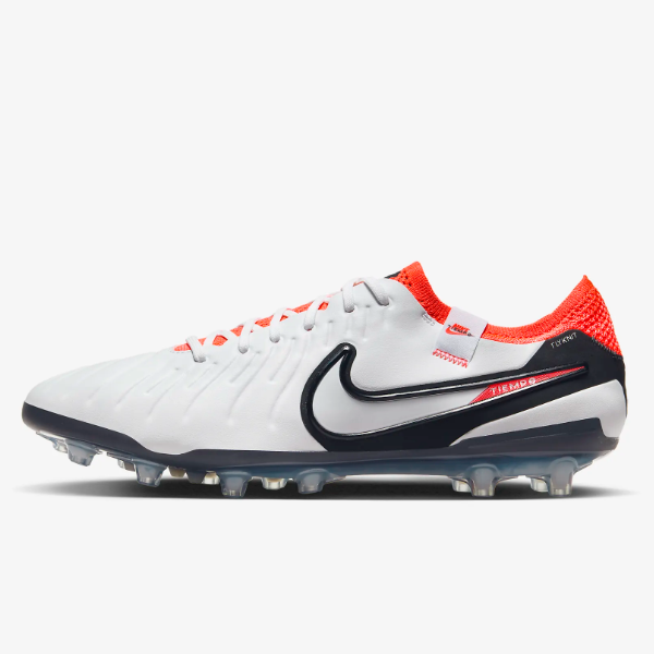 Футбольные бутсы Nike Tiempo Legend 10 Elite, цвет «Белый/Ярко-Малиновый» (DV4330-100)