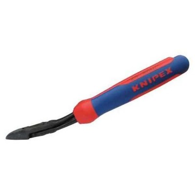 Knipex Diagonal Cutters 8in High Leverage Angled 12 Degree Comfort Grip 7422200