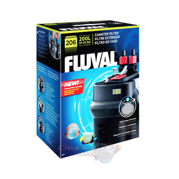 Fluval 106 206 306 406 FX4 FX6 externe Kannister Filter Inc. Media Fish