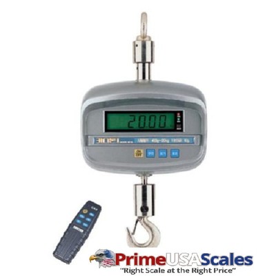 CAS NC-1 1000 NC-1 Series Crane Scale, 1000lbs Capacity, 0.5 lbs Resolution 