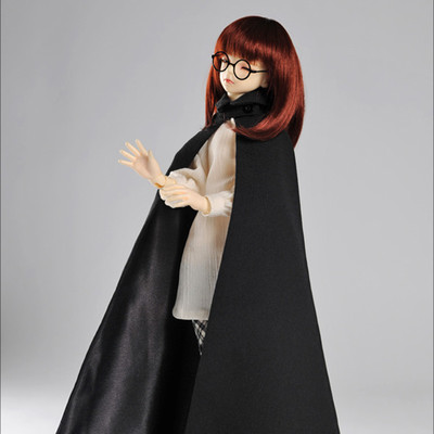 Msd - Suri Suri Long Cape (black)