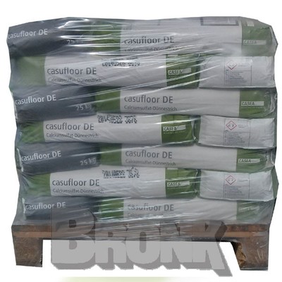 1050 Kg Calciumsulfat Dunnestrich Casufloor De 1 Pal A 42 Sack A