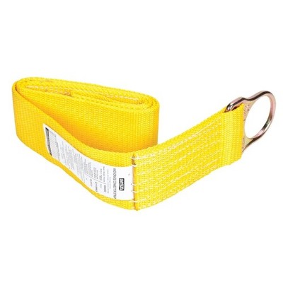 Anchorage Connector Strap 5ft Polyester D Ring Fall Protection Safety MSA 5000lb