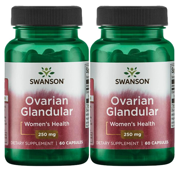 Raw Ovarian Glandular 250 мг 2x60 капсул