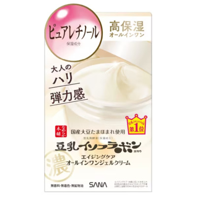 SANA NAMERAKA HONPO Soymilk Isoflavone Wrinkle gel cream Retinol 100g