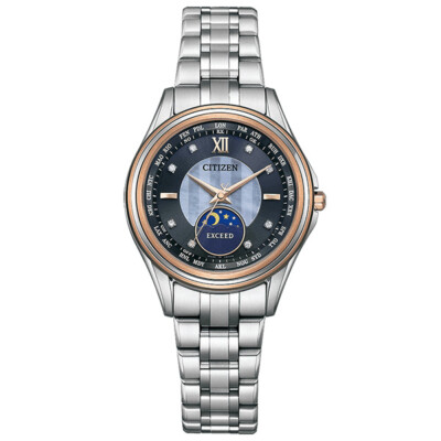 CITIZEN EXCEED 45th Anniv. EE1014-70F Night Sea Eco-Drive Women Watch New in Box
