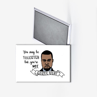 Kanye West Tweet Refrigerator Magnet 2x3 