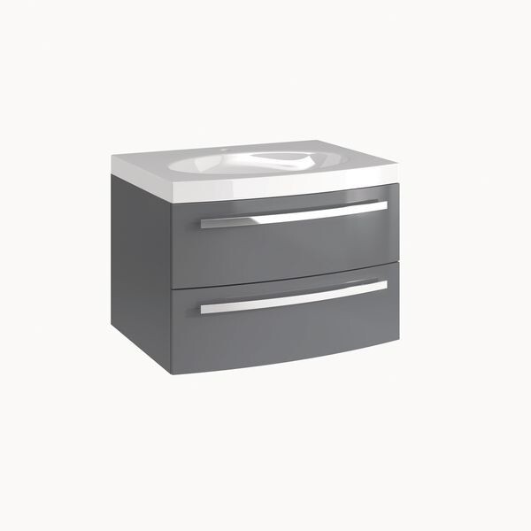 HiB Beau Wall Hung Vanity Unit and Basin in Cramlington