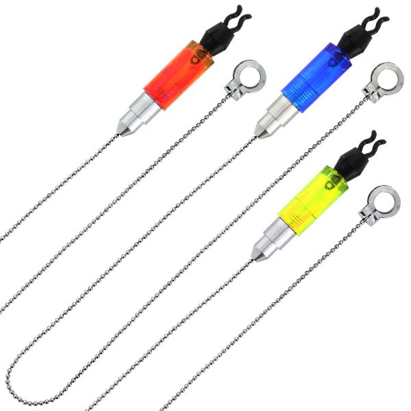 Deux NGT Pêche Morsure Indicateurs Bobines Drop Off Carpe Pêche Tackle buzz bars.