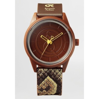 Citizen Q&Q Smile Solar Eco Friendly Watch Python Water Resistant 5 BAR NEW