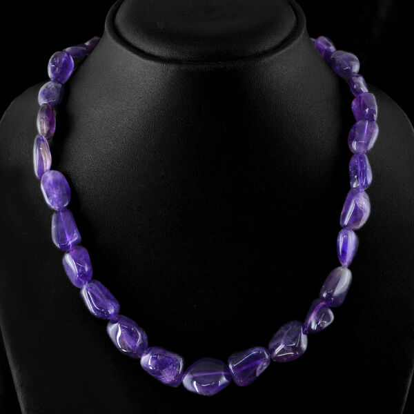 TOP MOST DEMANDED 325.65 CTS NATURAL BOLIVIAN AMETHYST UNTREATED BEADS