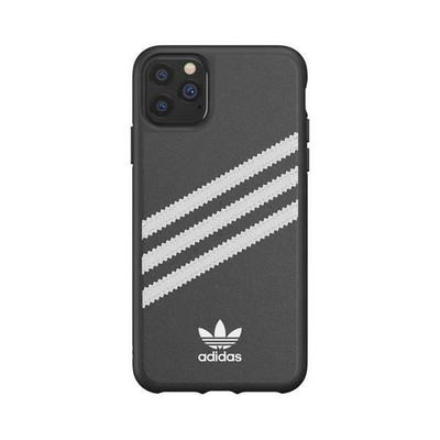 CUSTODIA PER APPLE iPHONE 11 PRO MAX ADIDAS SAMBA SPECIAL EDITION NERA/BIANCA 87