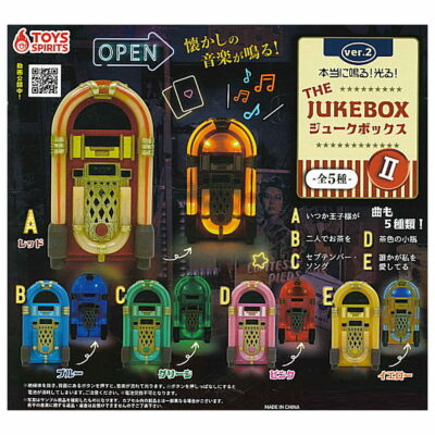 Toys Spirit Capsule Gashapon Real Sound Lighting The Jukebox