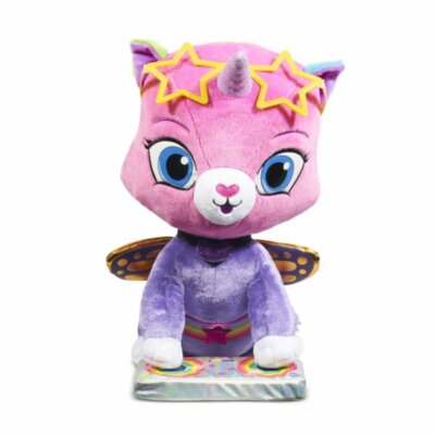 Rainbow Butterfly Unicorn Kitty - 14" DJ Felicity Plush