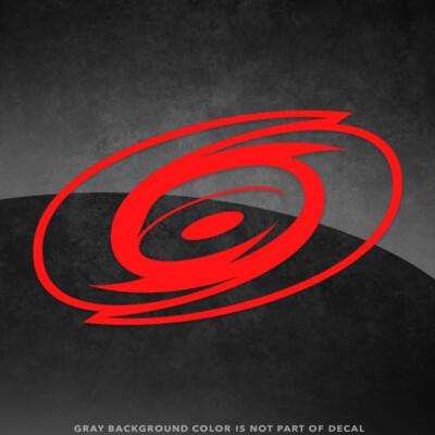 Carolina Hurricanes NHL Vinyl Decal Sticker - 4'' and Larger - 30+ Color Options