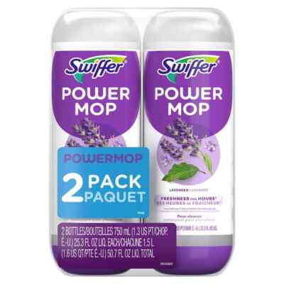NEW Power Mop 25.3 Oz Lavender Scent Floor Cleaner (2-Count)